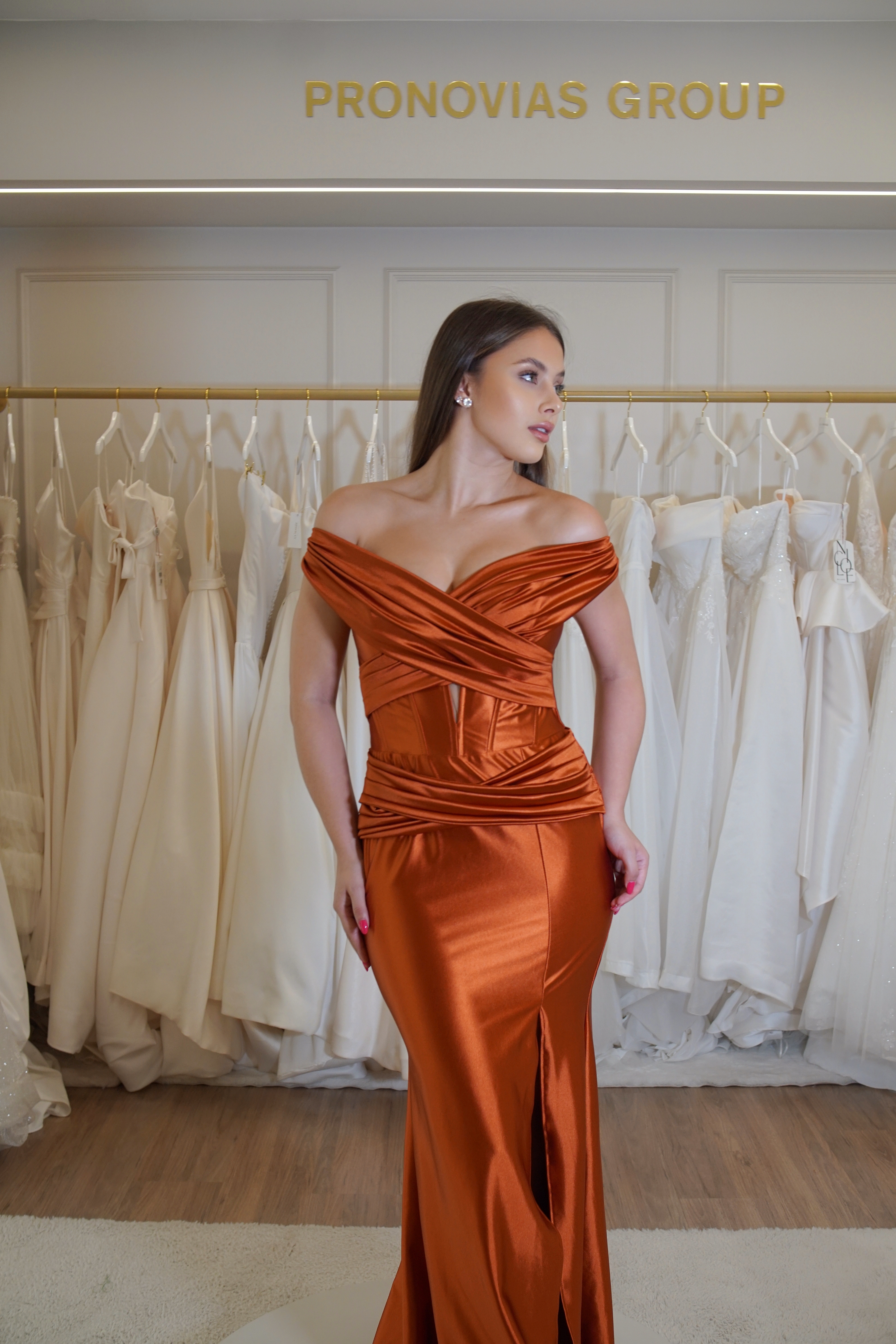 Vestido Terracota