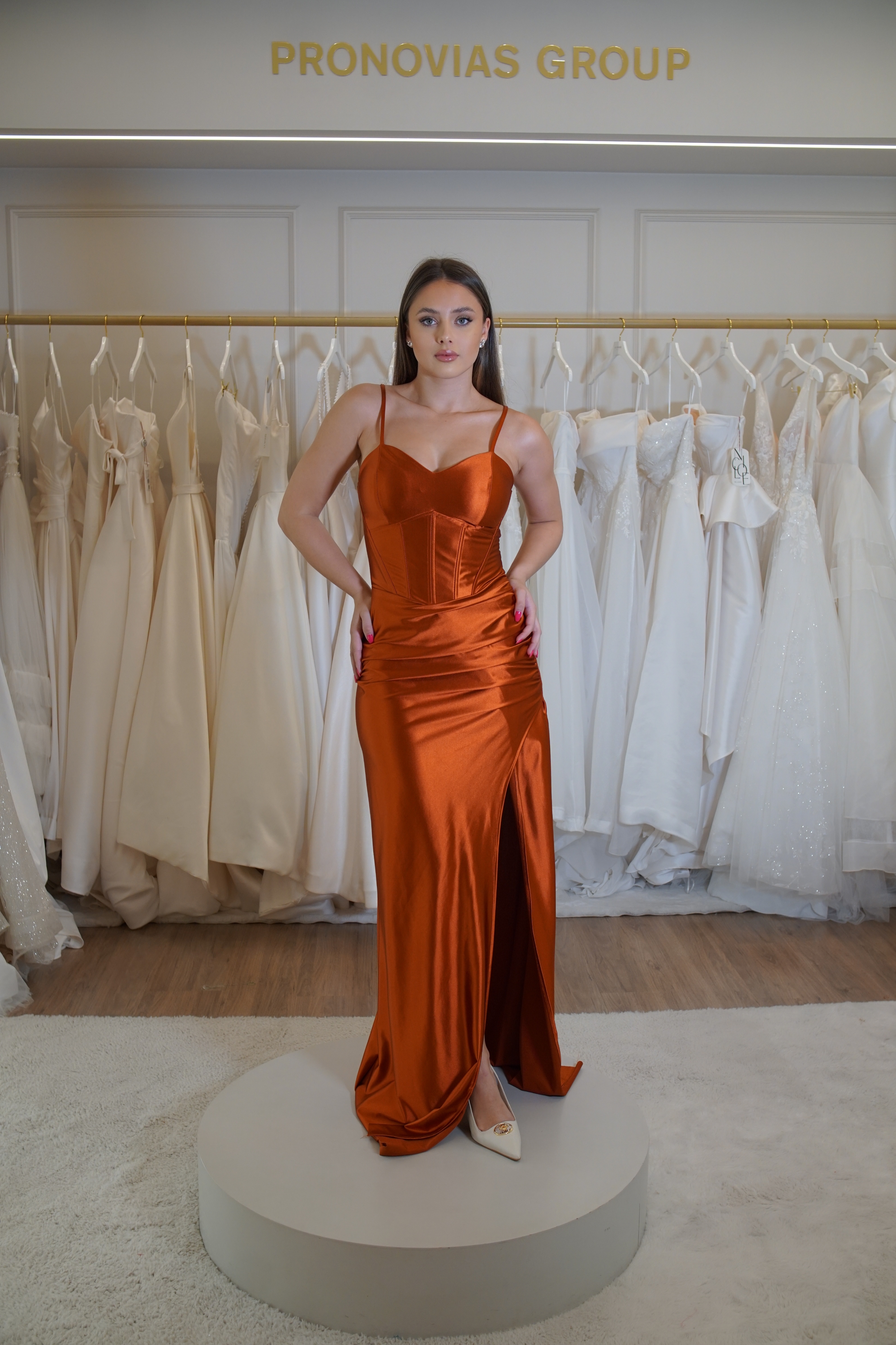Vestido Terracota