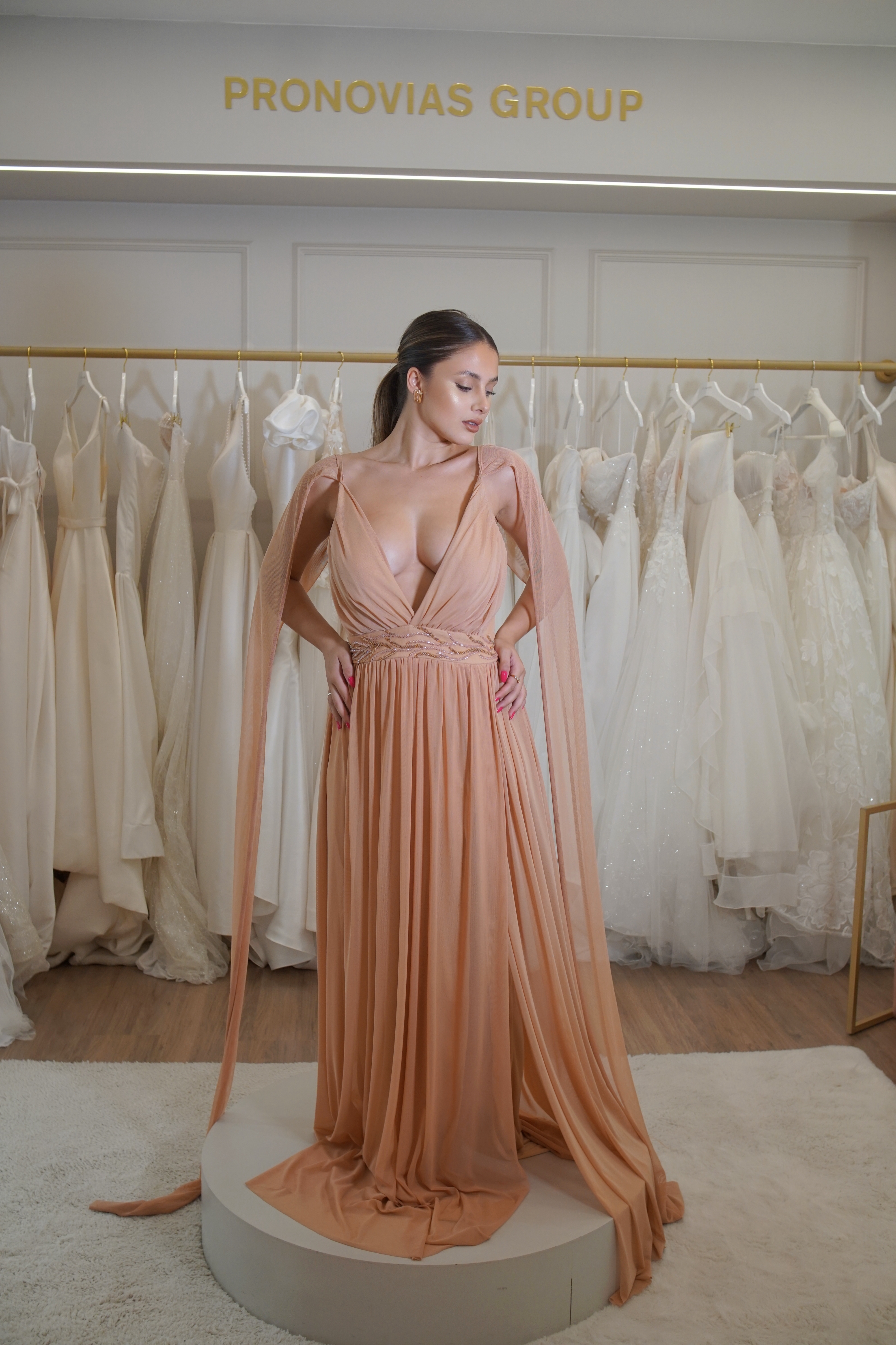 Vestido Rosé Canutilho 