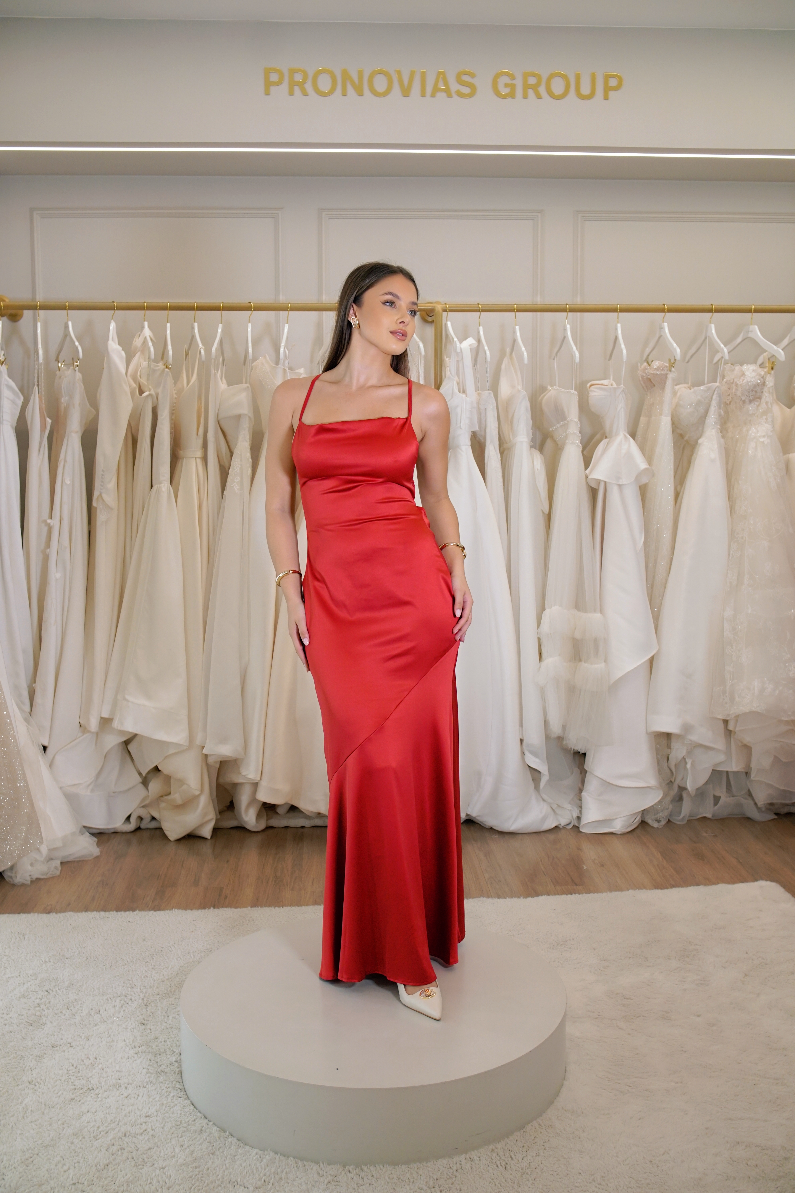 Vestido Vermelho Slip